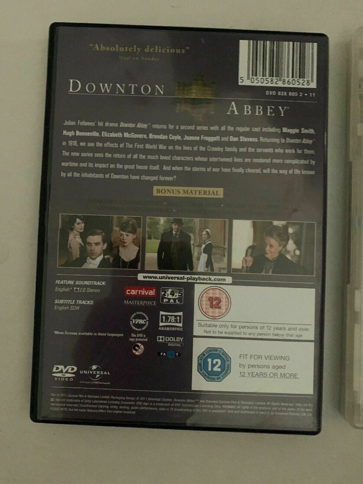 Downton Abbey : Season 1 & 2 DVD Region 2, 4 & 5