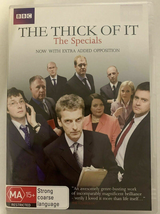 The Thick Of It - The Specials (DVD, 2010) Region 4 - BBC Political Comedy