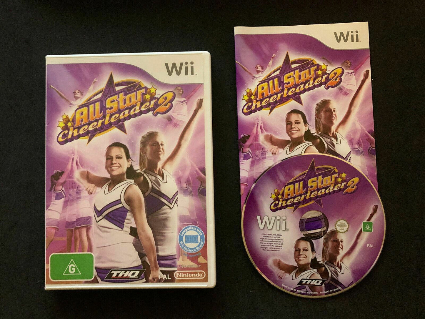 All Star Cheerleader 2 -  Nintendo Wii PAL Game