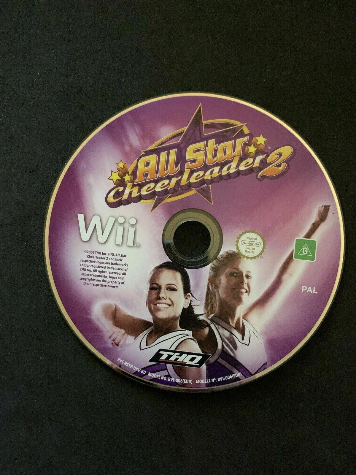 All Star Cheerleader 2 -  Nintendo Wii PAL Game