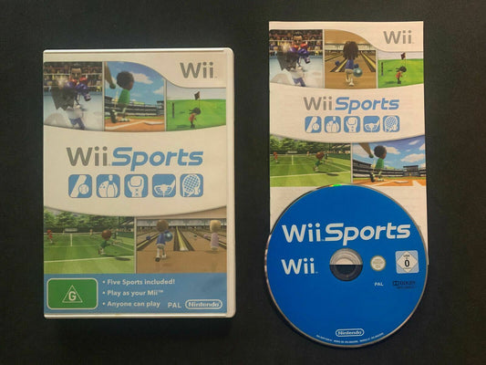 Wii Sports - Nintendo Wii PAL Game Complete