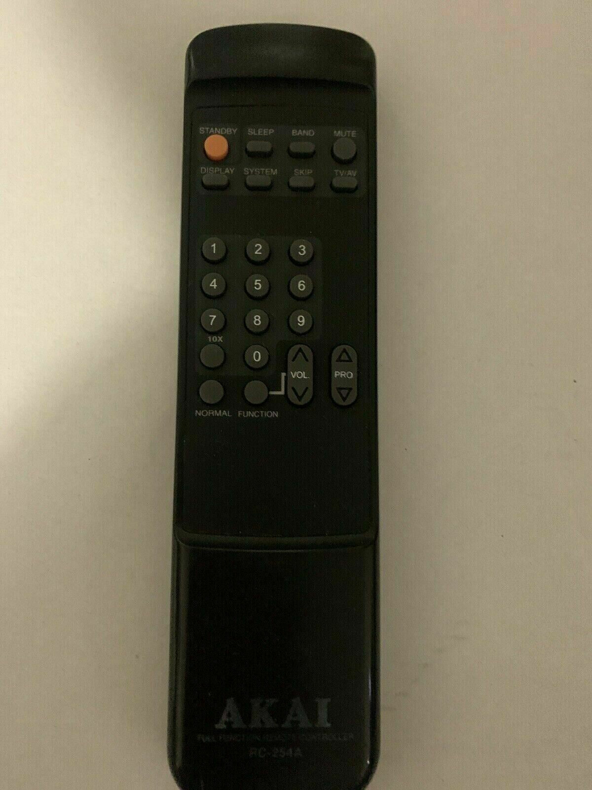 Genuine Akai RC-254A Remote Control
