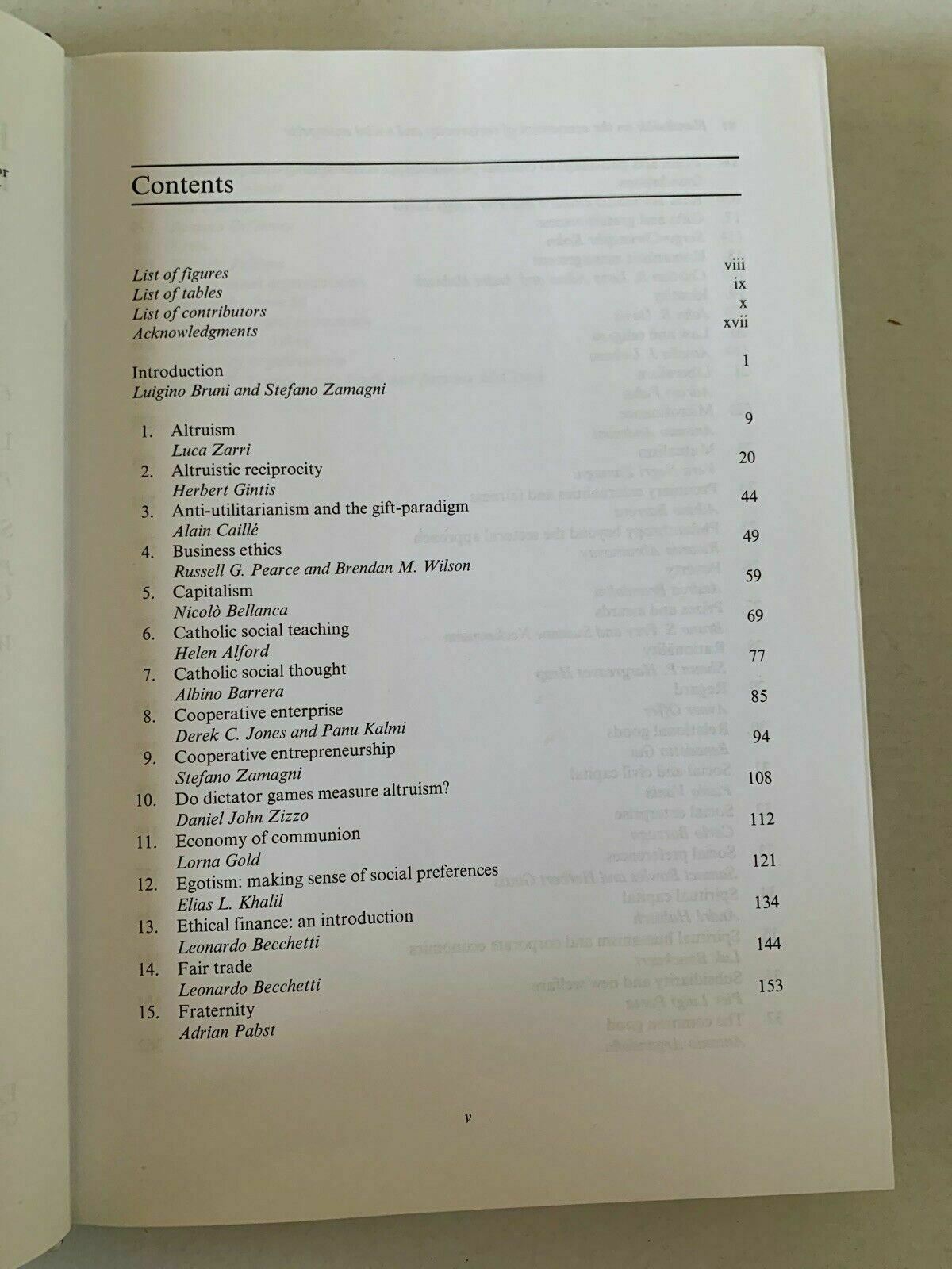 Handbook on the Economics of Reciprocity and Social Enterprise by Luigino Bruni