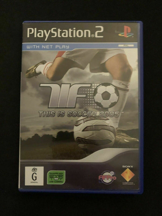 This is Soccer 2005 Sony PS2 Playstation 2 Game PAL