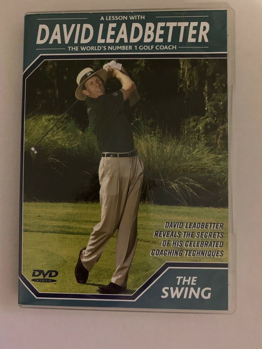 A Lesson With David Leadbetter - The Swing (DVD, 2003) Region Free