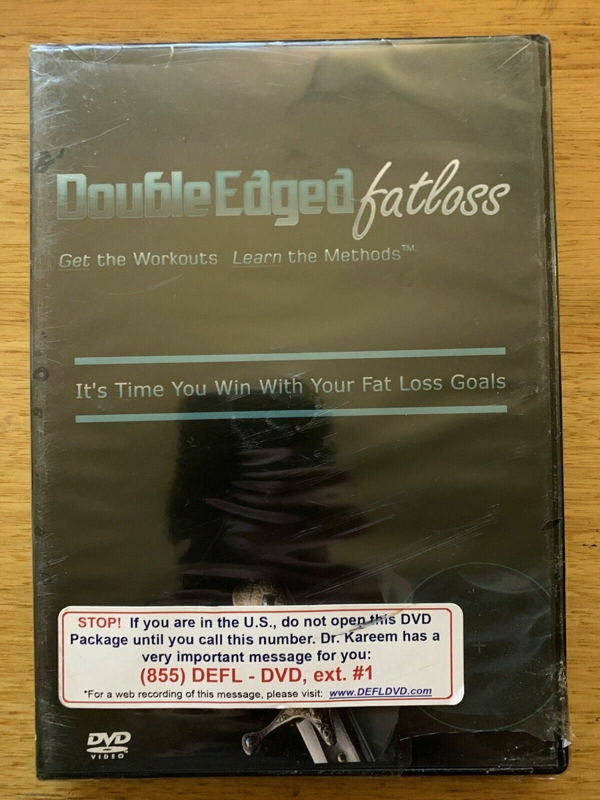 *New Sealed* Double Edged Fat Loss - Lose Weight DVD Region 1,2