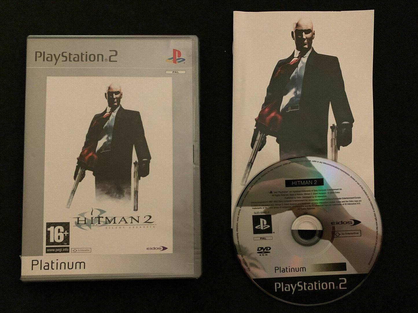 Hitman 2: Silent Assassin - Sony PlayStation 2 PS2 Game PAL with Manual