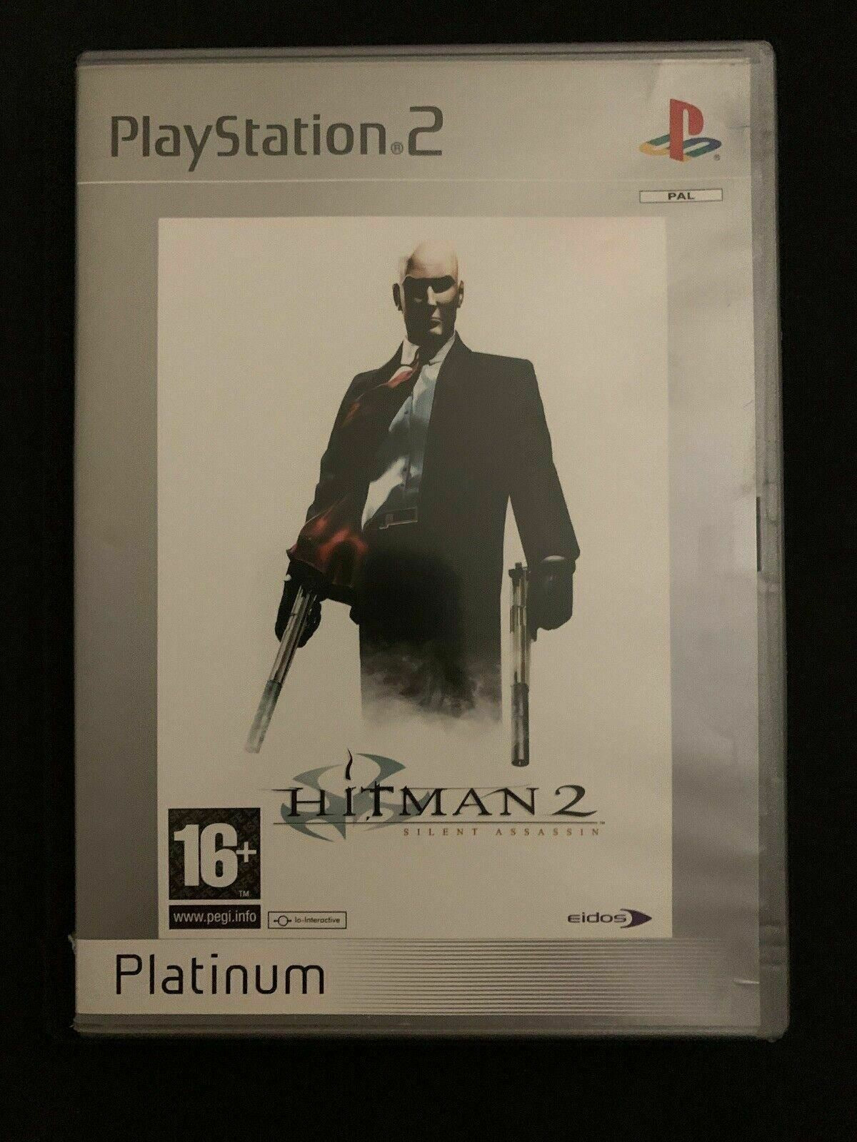 Hitman 2: Silent Assassin - Sony PlayStation 2 PS2 Game PAL with Manual