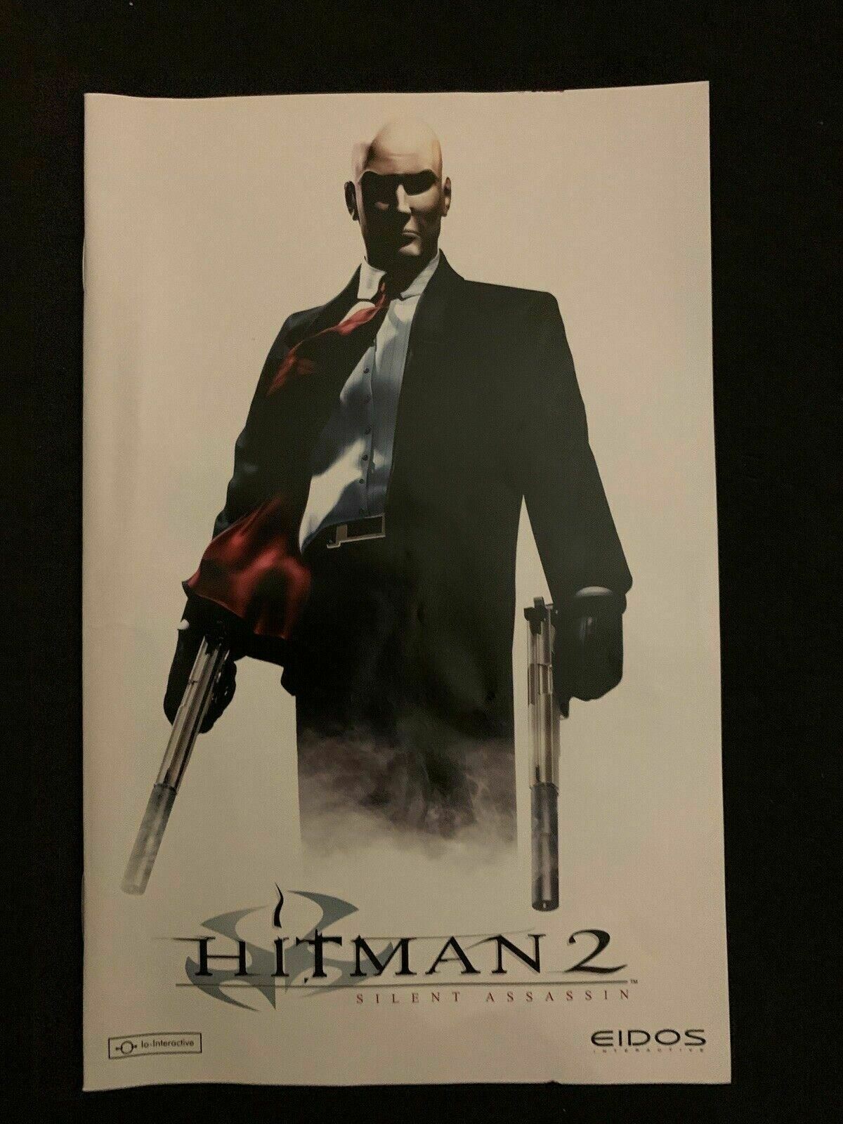 Hitman 2: Silent Assassin - Sony PlayStation 2 PS2 Game PAL with Manual