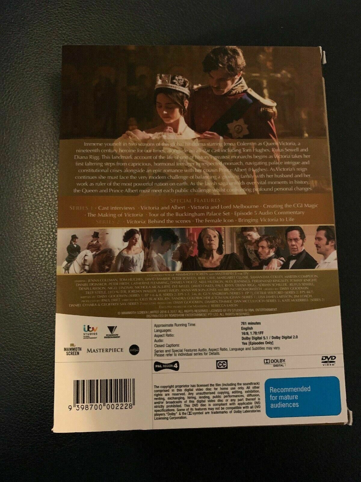 Victoria : Series 1-2 (DVD, 2017, 5-Disc Set) Region 4