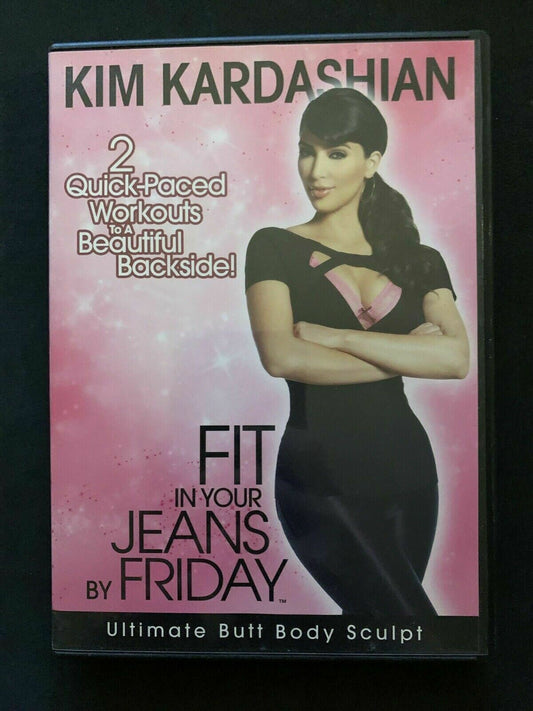 Kim Kardashian Fit In Your Jeans By Friday - 2 Quick Workouts For Buttocks DVD