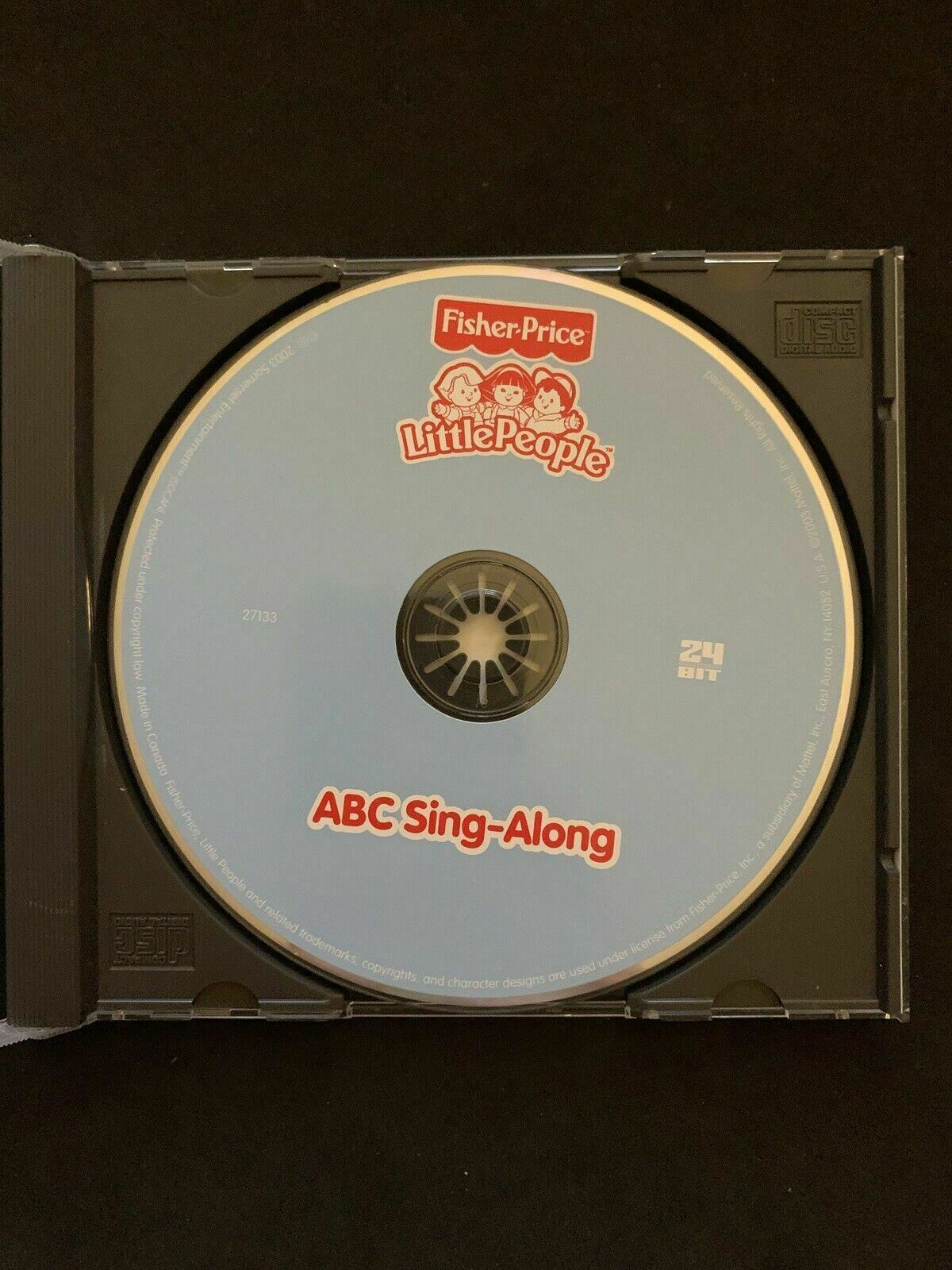 Little People: ABC Sing-Along by Fisher-Price (CD, Jan-2003, Fisher-Price)