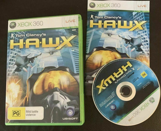 Tom Clancy's H.A.W.X - Xbox 360 Game With Manual PAL
