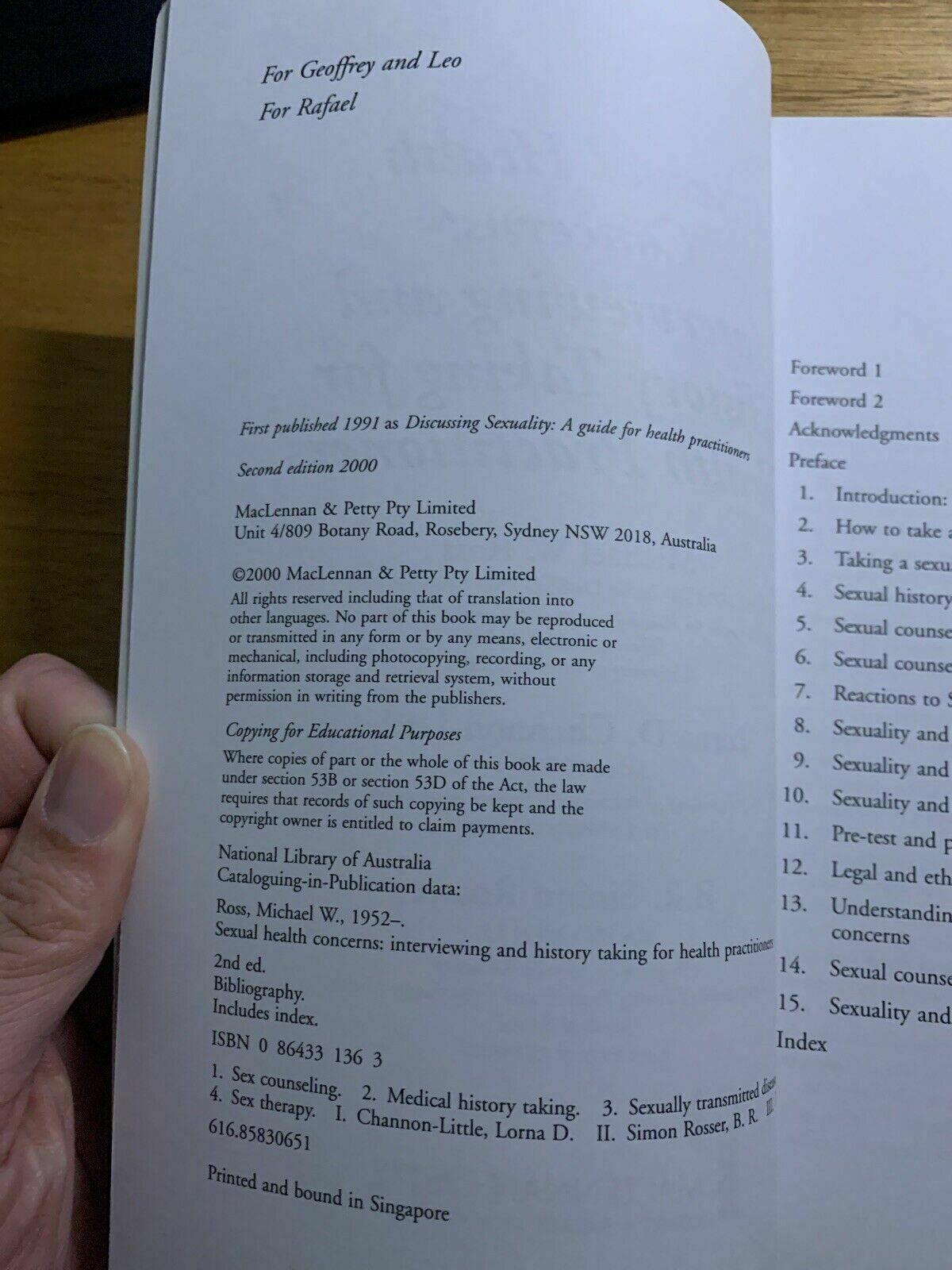 Sexual Health Concerns: Interviewing & History Taking for Health Professionals