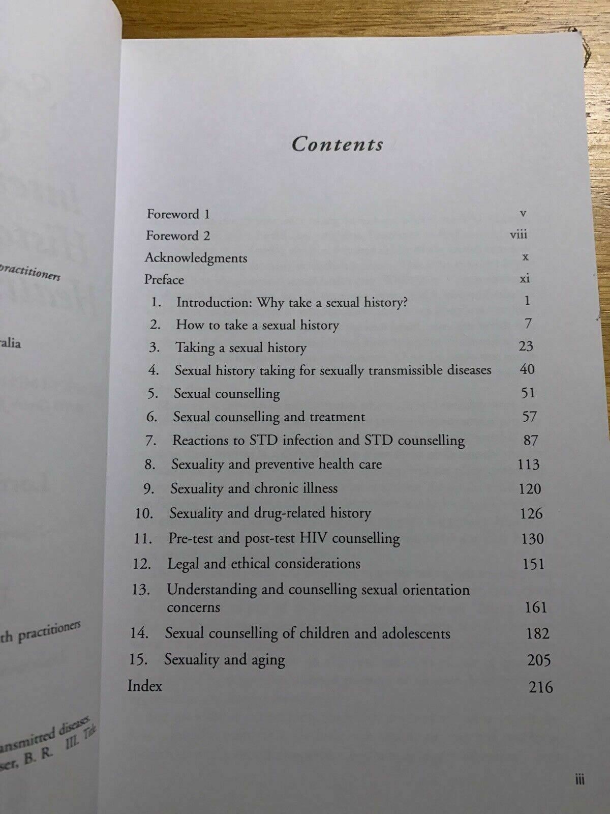 Sexual Health Concerns: Interviewing & History Taking for Health Professionals