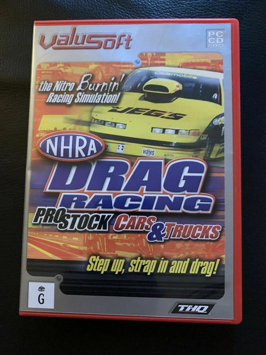 NHRA Drag Racing Pro Stock Cars & Trucks - PC CD-ROM (2003)
