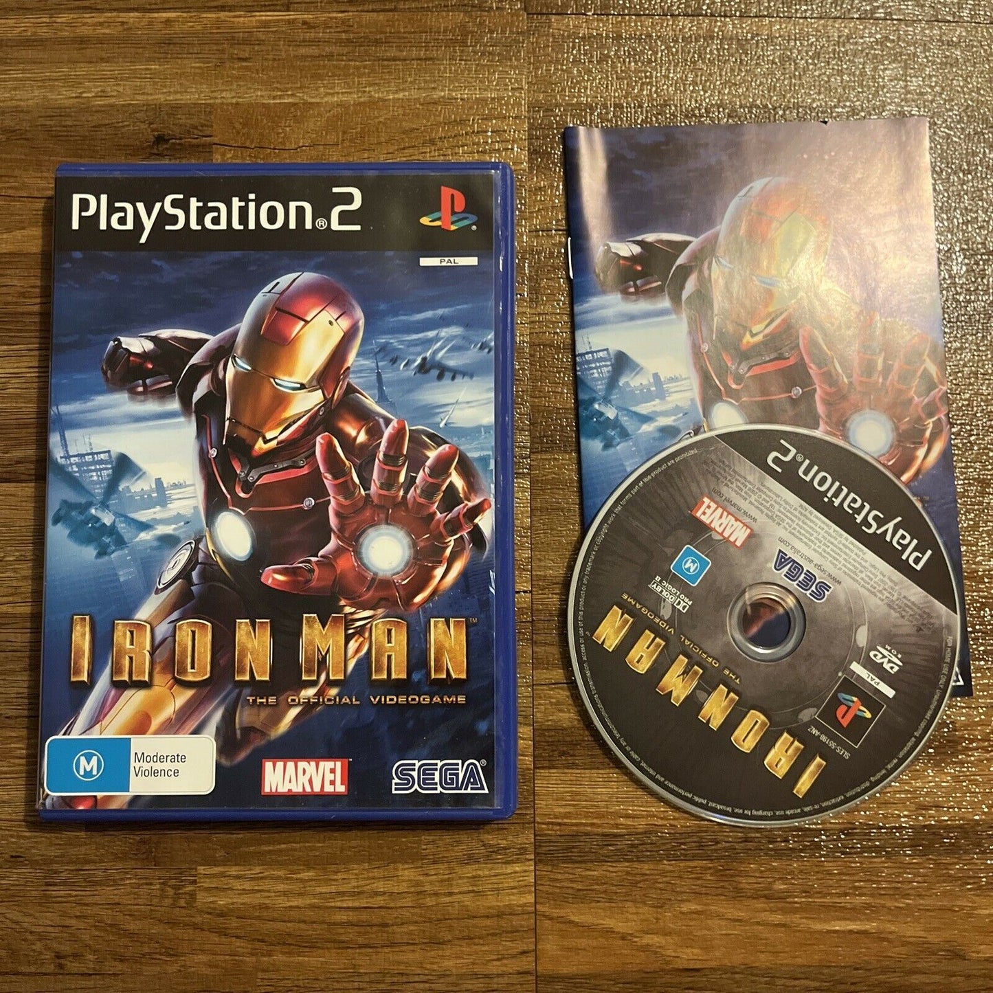 Iron Man - Sony PlayStation 2 PS2 PAL Game with Manual