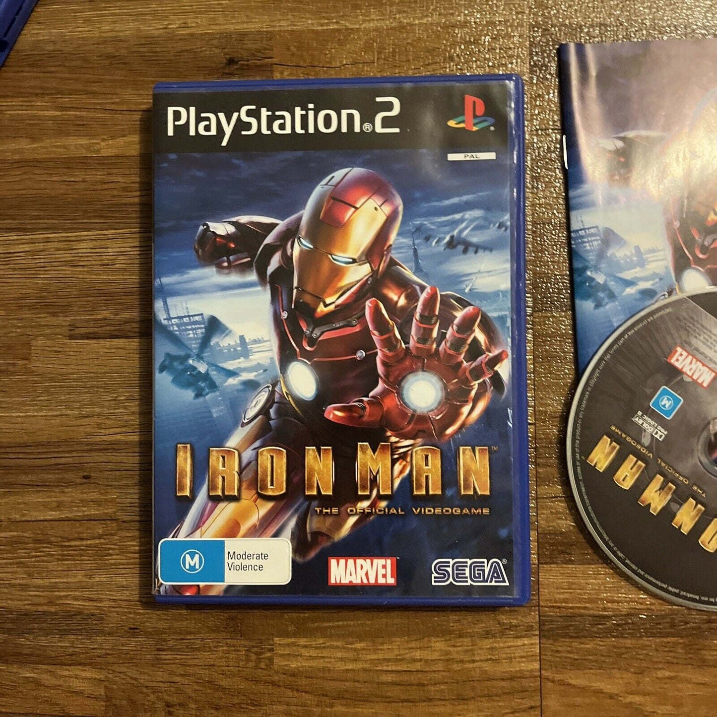Iron Man - Sony PlayStation 2 PS2 PAL Game with Manual