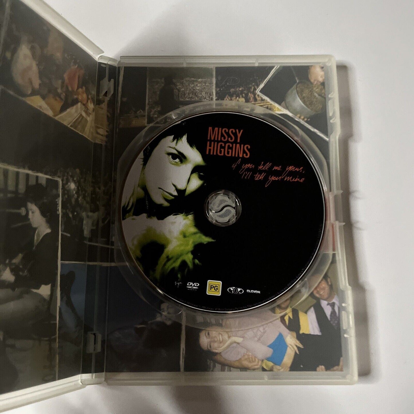 Missy Higgins - If You Tell Me Yours, I'll Tell You Mine (DVD, 2005) All Regions