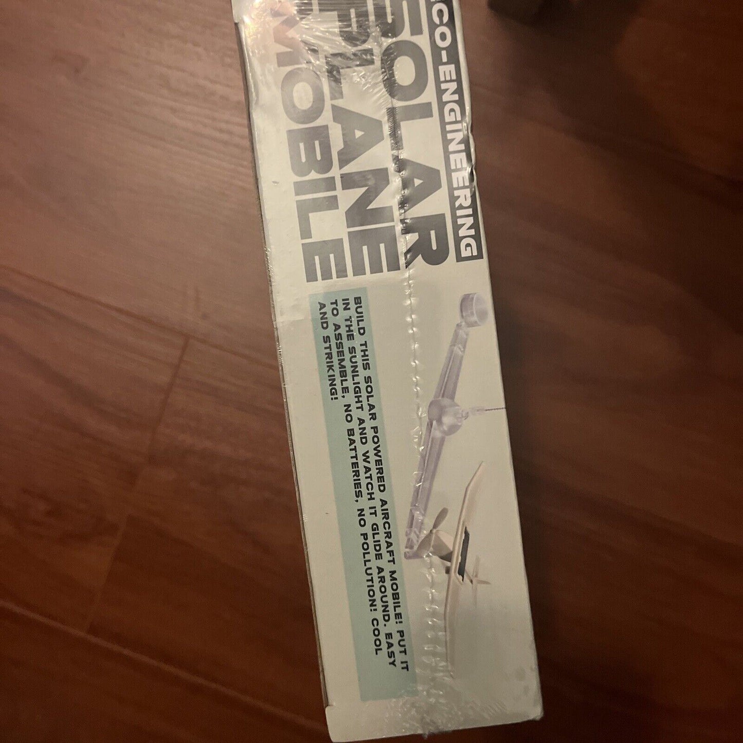 *New Sealed* 4M Eco-Engineering Solar Plane Mobile Robot Green Science Fun Kids