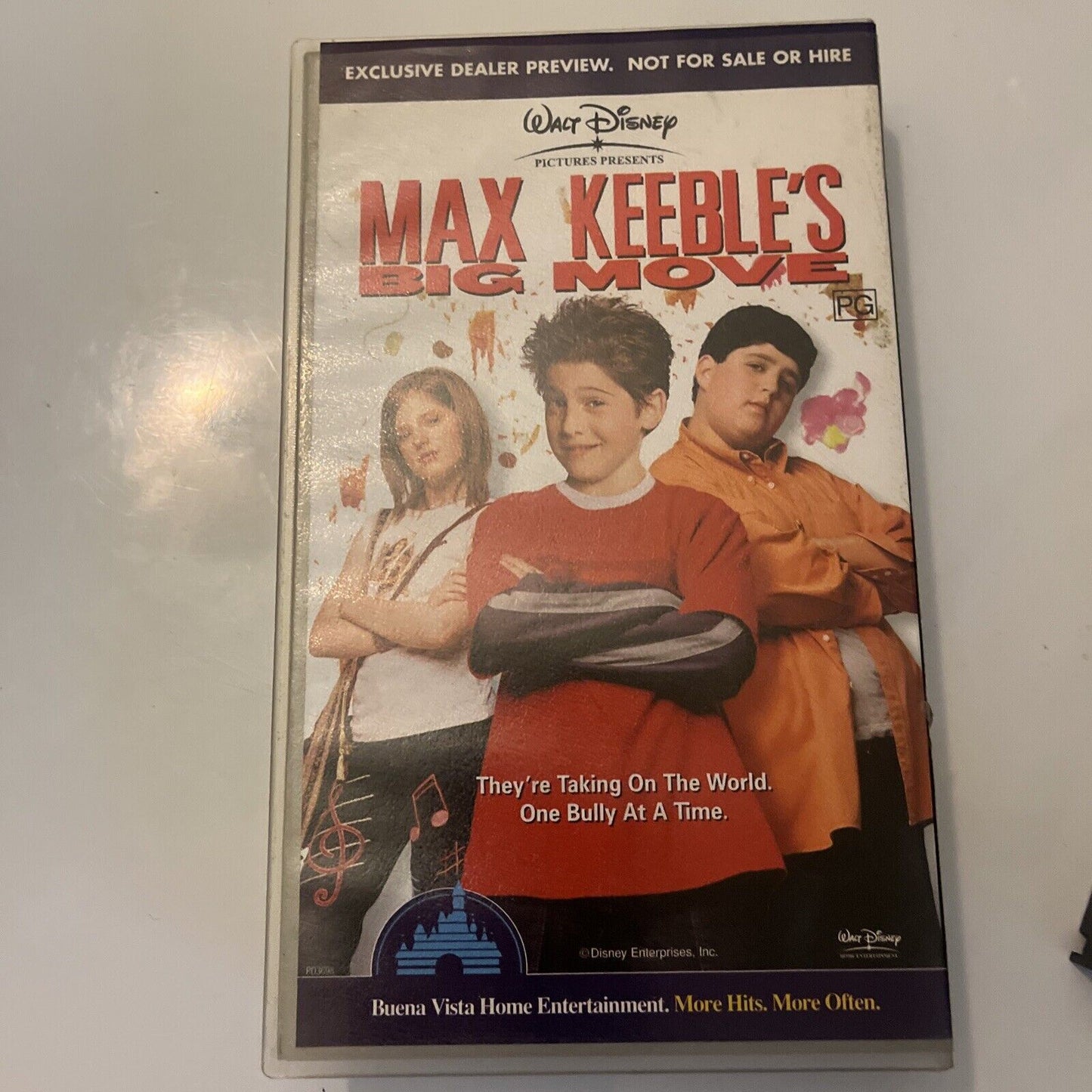 The Count of Monte Cristo / Max Keeble's Big Movie VHS PAL Demo Tape