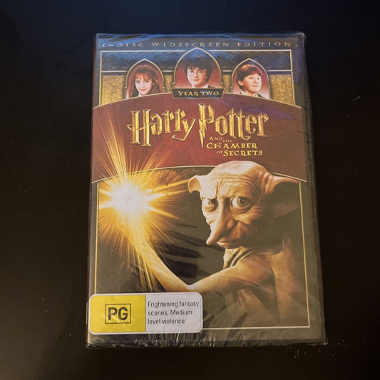 *New Sealed* Harry Potter and the Chamber of Secrets (DVD, 2002) Region 4