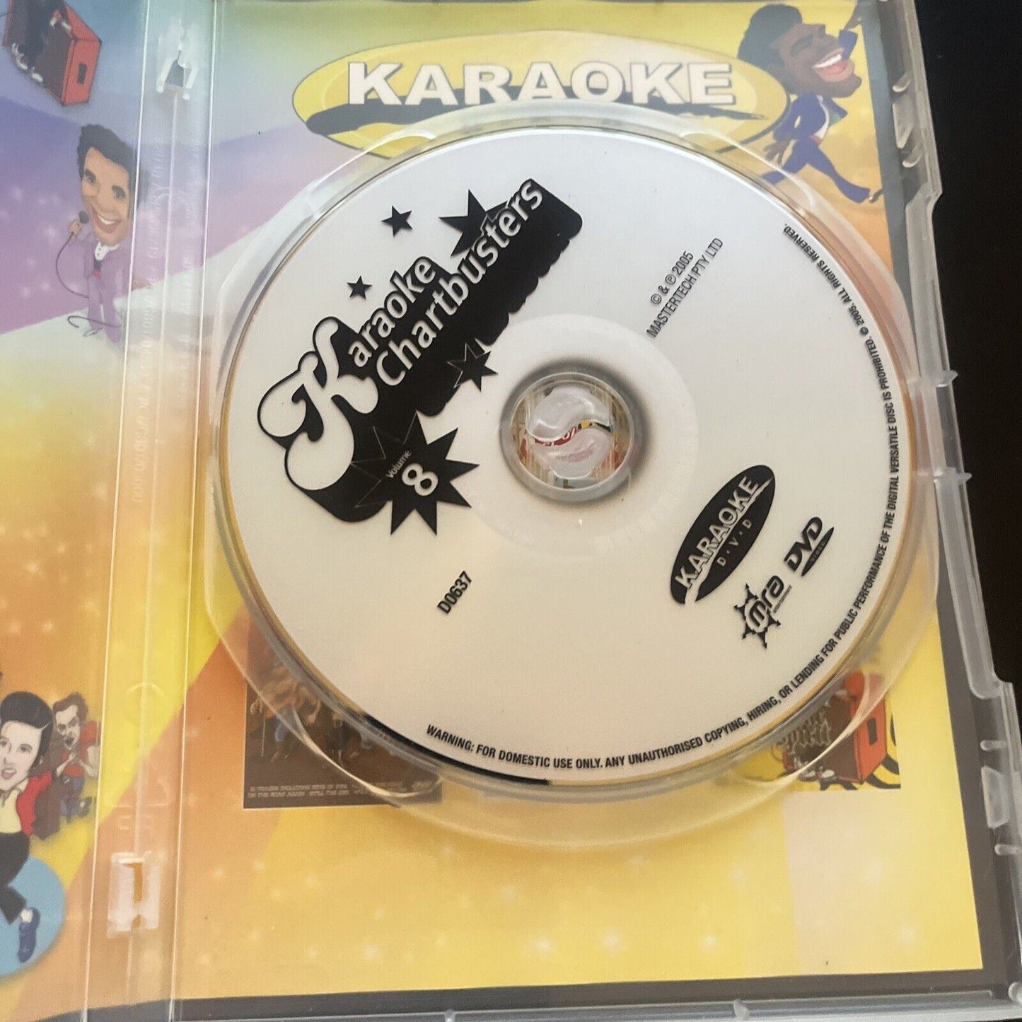 Karaoke Chartbusters - Vol 8 (DVD, 2005)  All Regions