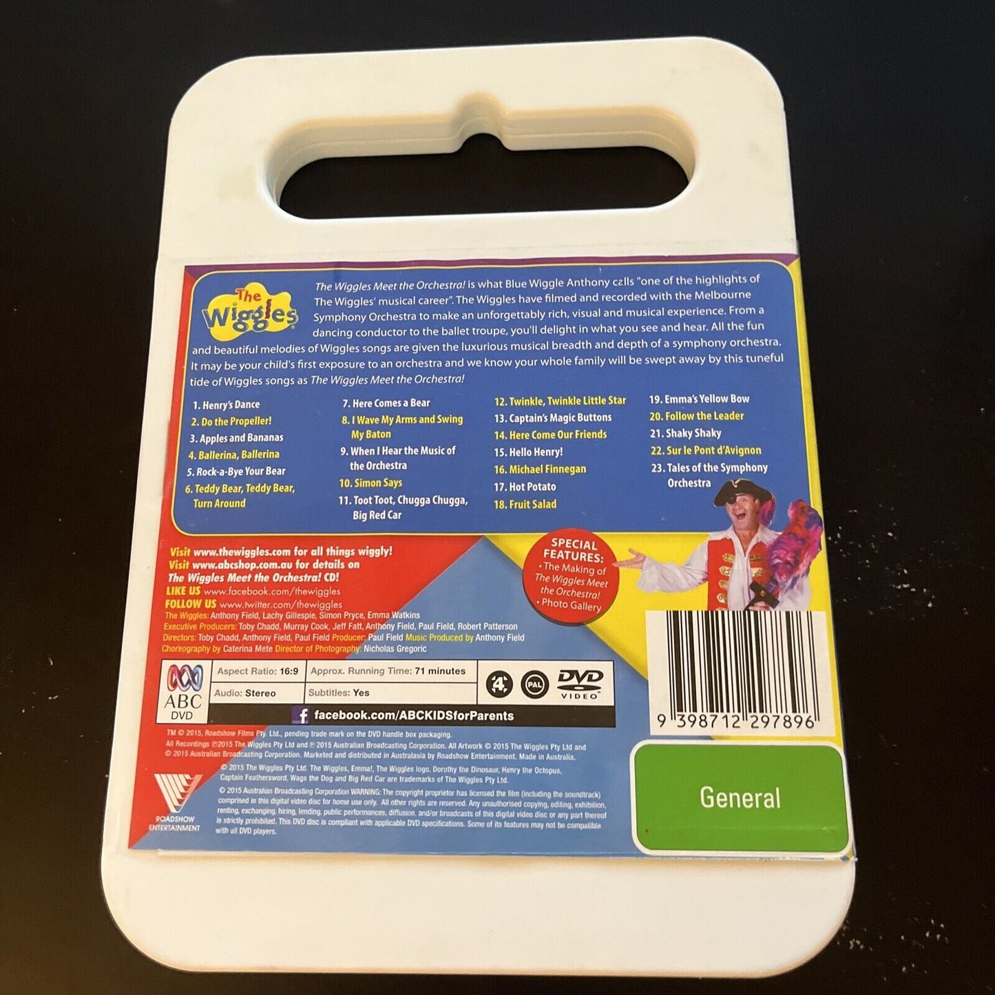 The Wiggles - Meet The Orchestra (DVD, 2015) ABC For Kids - Region 4