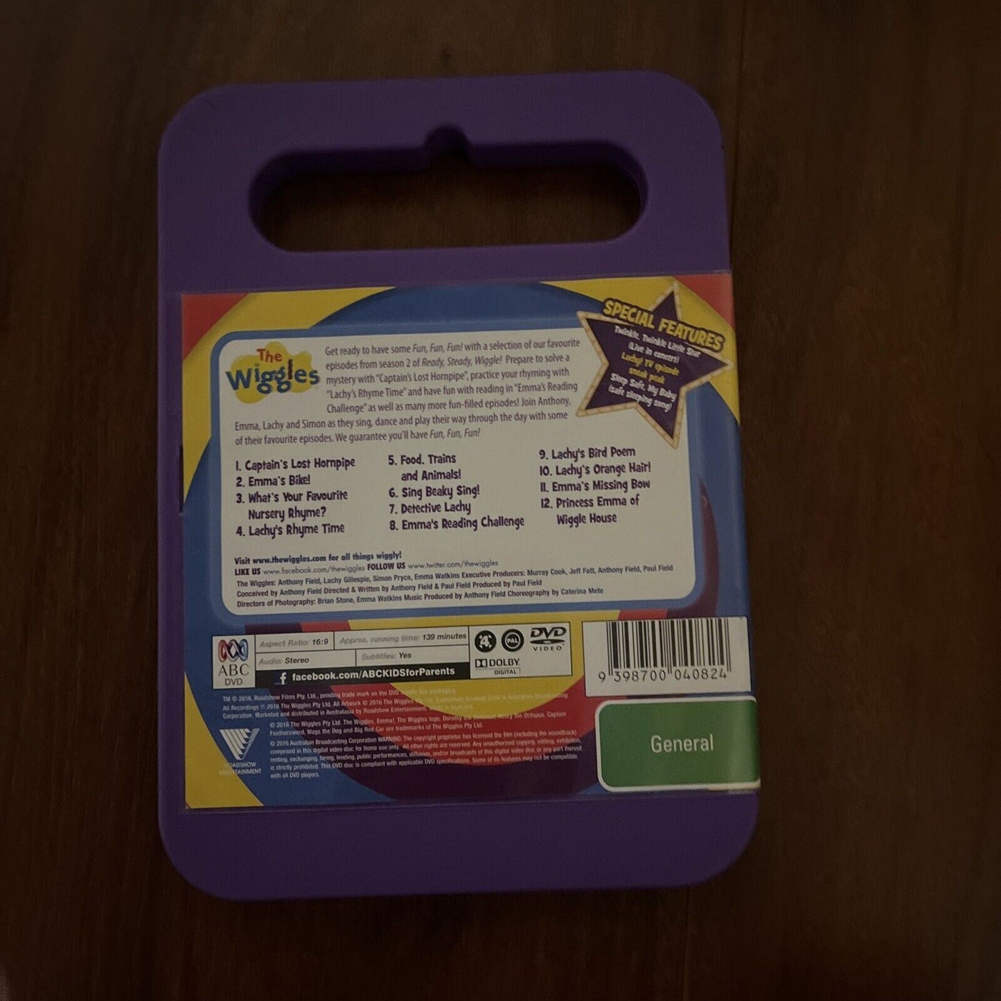 The Wiggles - Fun, Fun, Fun! (DVD, 2016)  Region 4