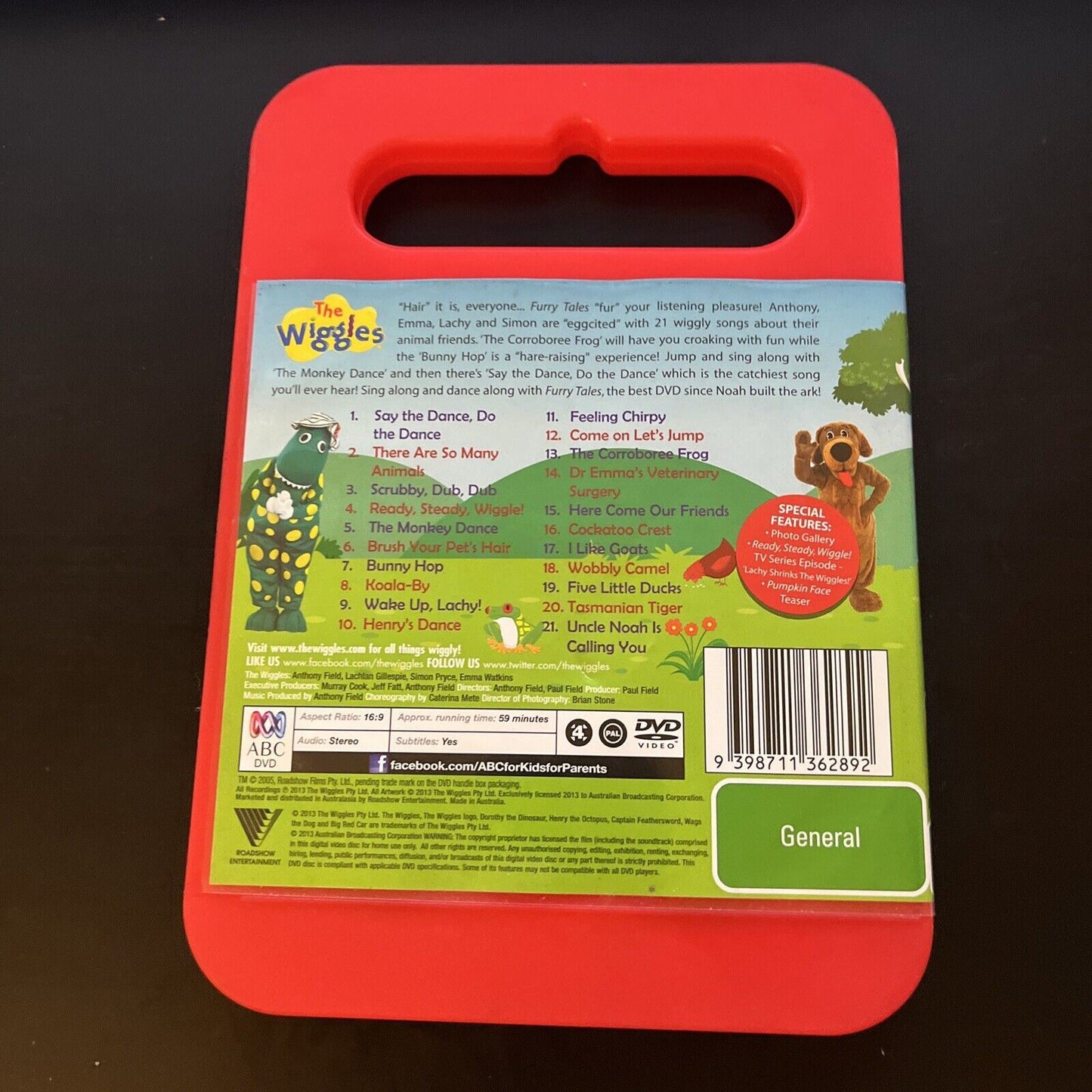 The Wiggles - Furry Tales (DVD, 2013)  Region 4