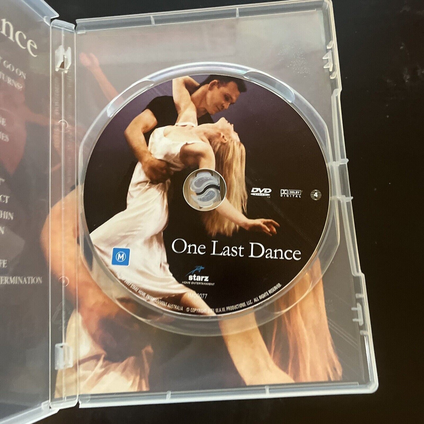 One Last Dance (DVD, 2001) Lisa Niemi, Patrick Swayze, George De La Pena Region4
