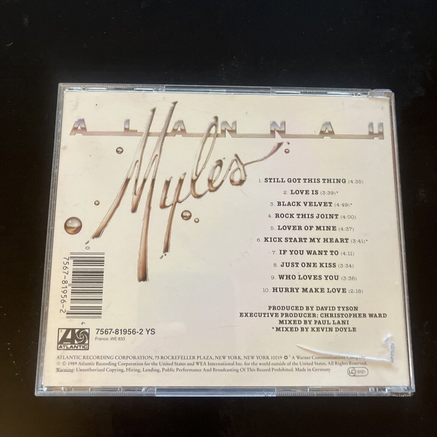 Alannah Myles by Alannah Myles (CD, 1989)
