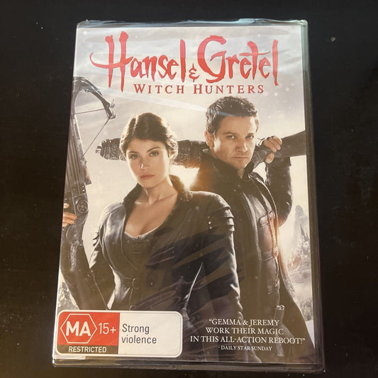 Hansel & Gretel - Witch Hunters (DVD, 2013) Jeremy Renner, NEW Region 4