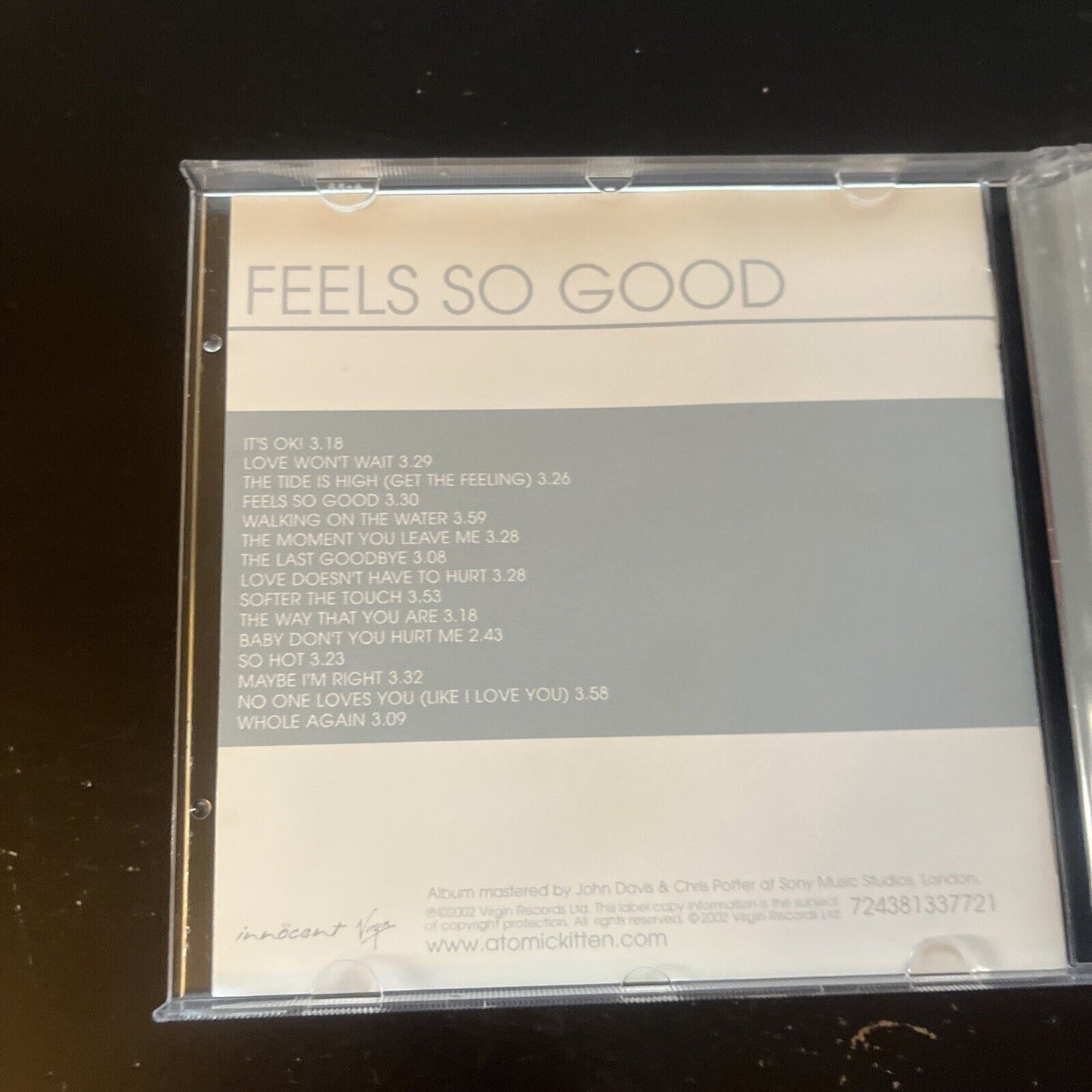 Atomic Kitten – Feels So Good (CD, 2002) Album