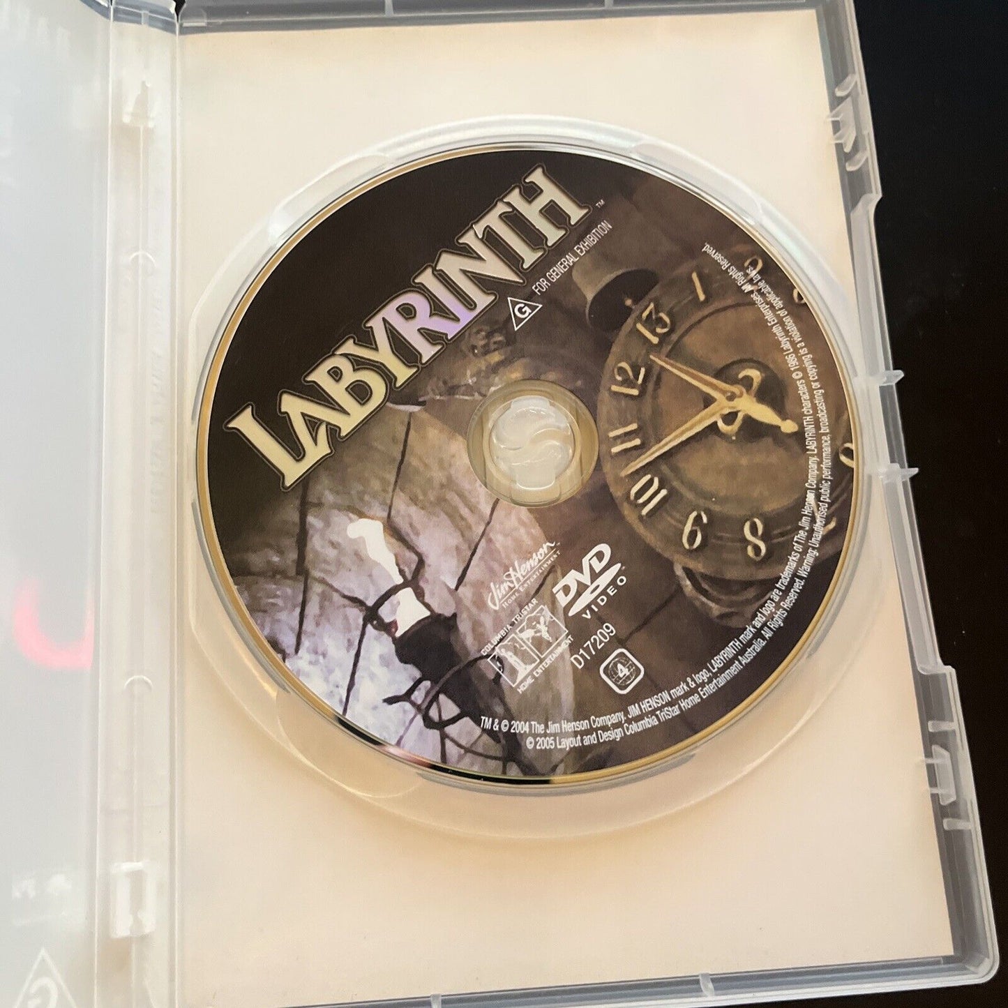 Labyrinth (DVD, 1986) David Bowie, Jennifer Connelly  Region 4