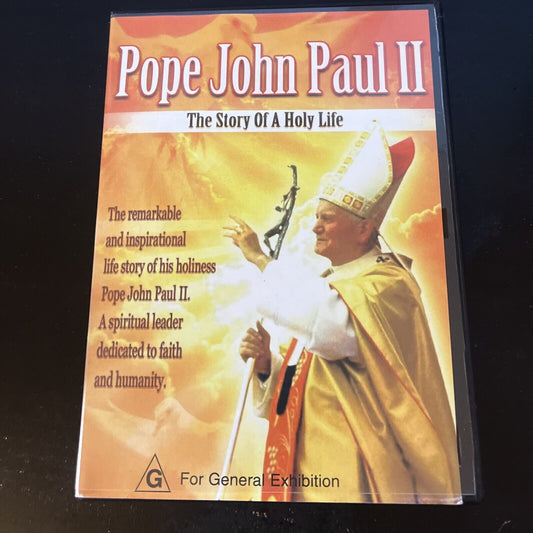 Pope John Paul II - The Story Of A Holy Life (DVD, 2003) All Regions