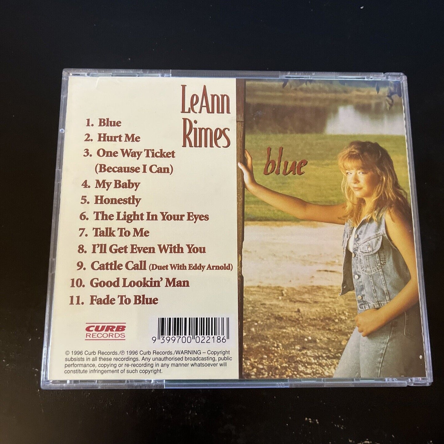 LeAnn Rimes - Blue (CD, 1996)