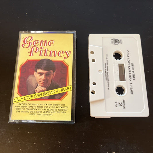Gene Pitney - Only Love Can Break A Heart (Cassette Tape, 1987) RMB 5643