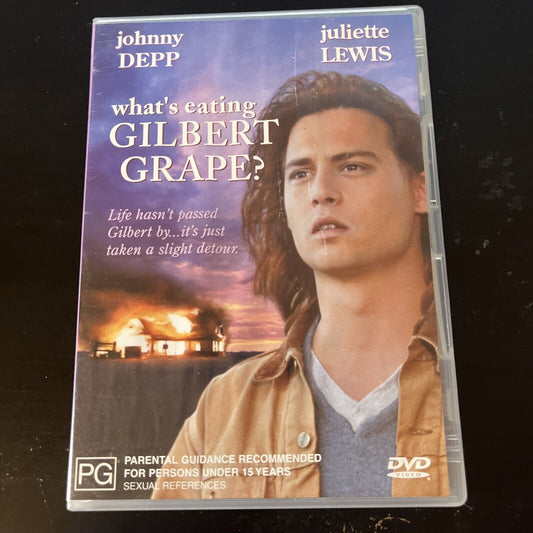 What's Eating Gilbert Grape? (DVD, 1993) Johnny Depp, Leonardo DiCaprio Region 4