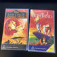 The Lion King / The Lion King II: Simba's Pride (VHS,1998) Matthew Broderick PAL