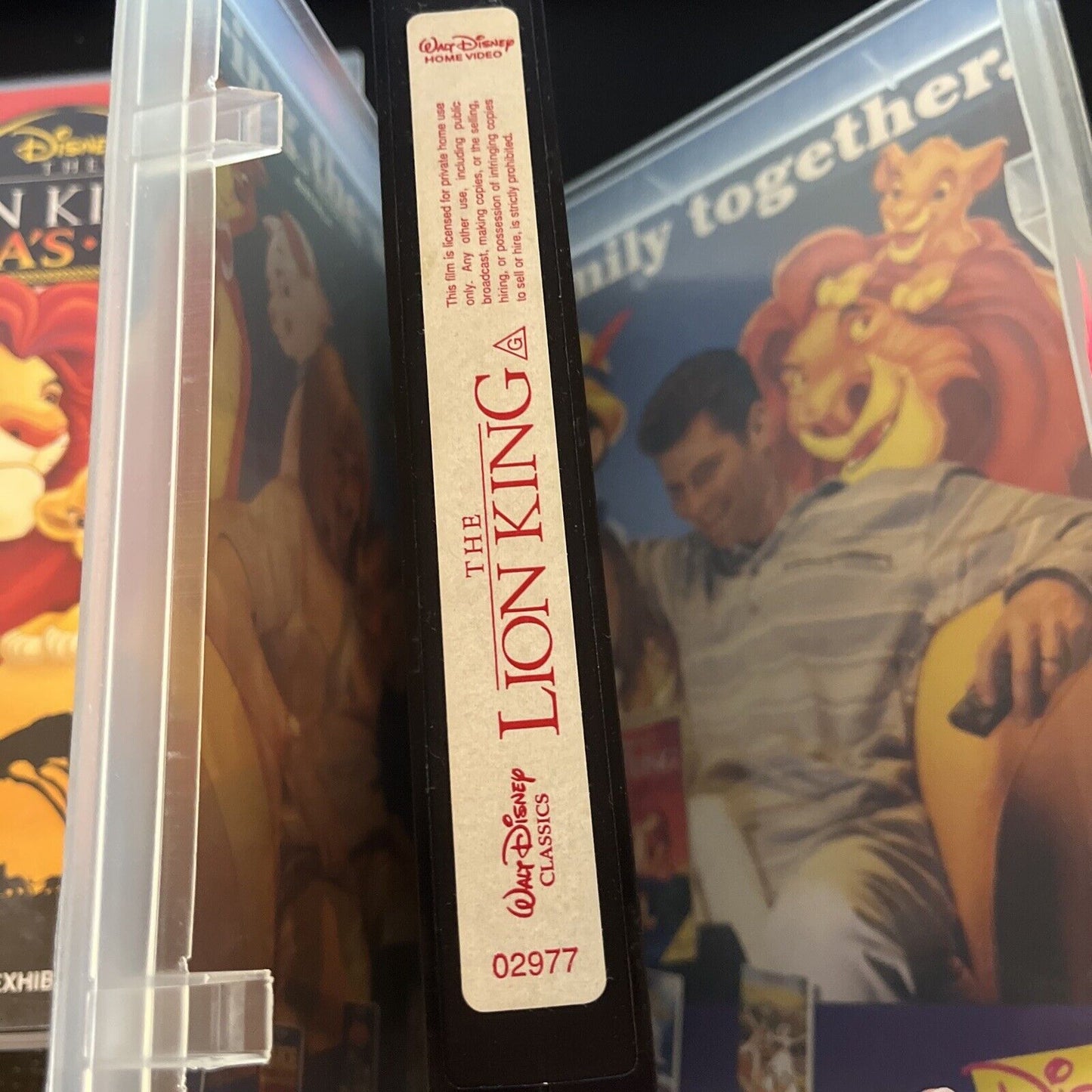 The Lion King / The Lion King II: Simba's Pride (VHS,1998) Matthew Broderick PAL