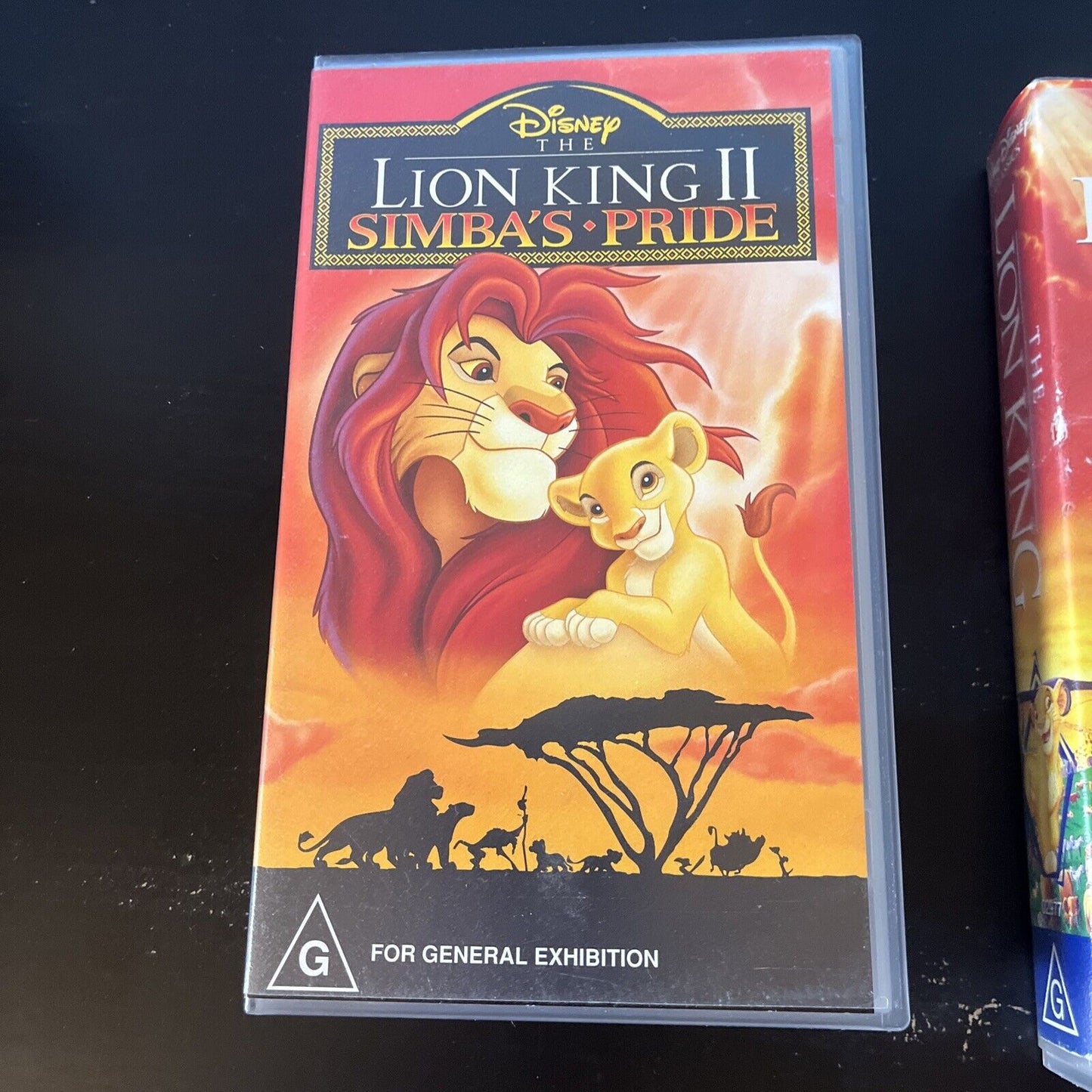 The Lion King / The Lion King II: Simba's Pride (VHS,1998) Matthew Broderick PAL