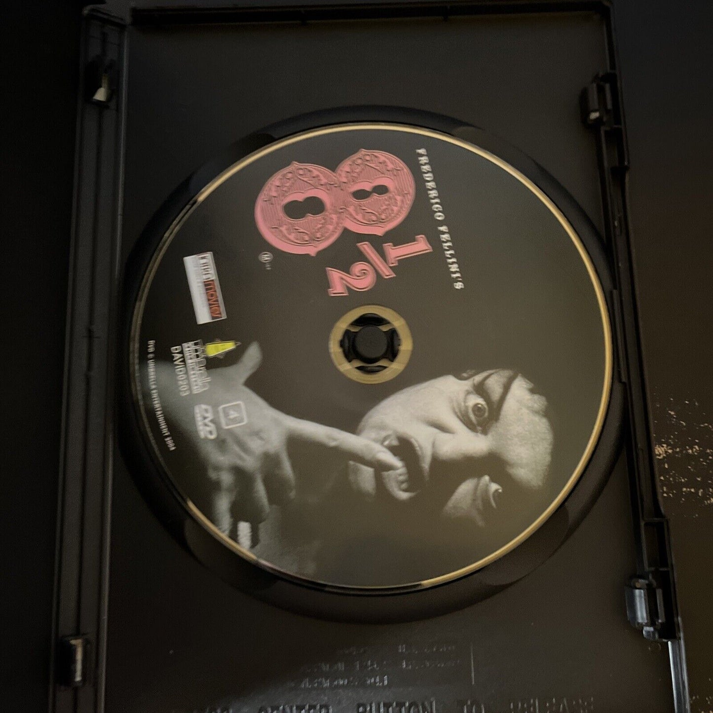 Federico Fellini's: 8 1/2 (DVD, 1963) Marcello Mastroianni Region 4
