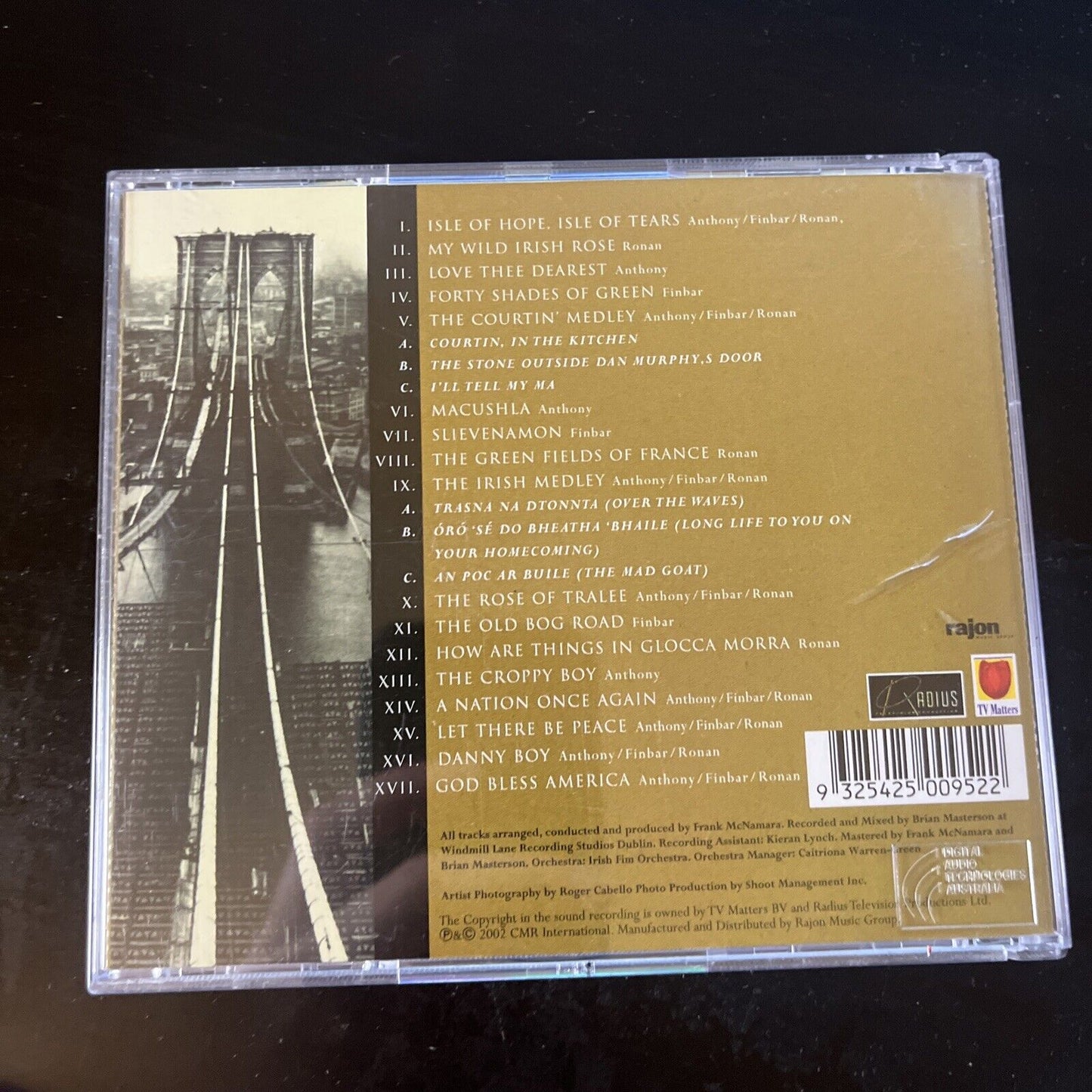 The Irish Tenors - Ellis Island (CD, 2002)