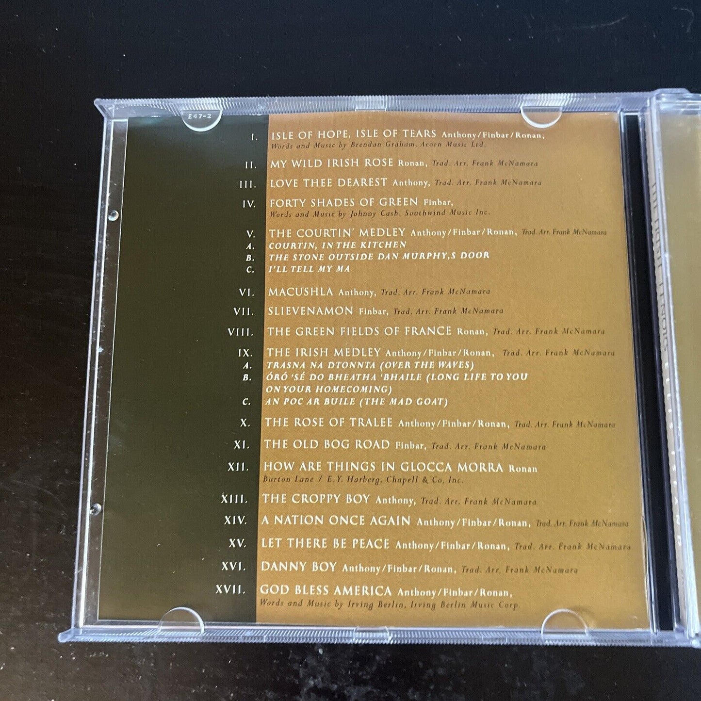 The Irish Tenors - Ellis Island (CD, 2002)