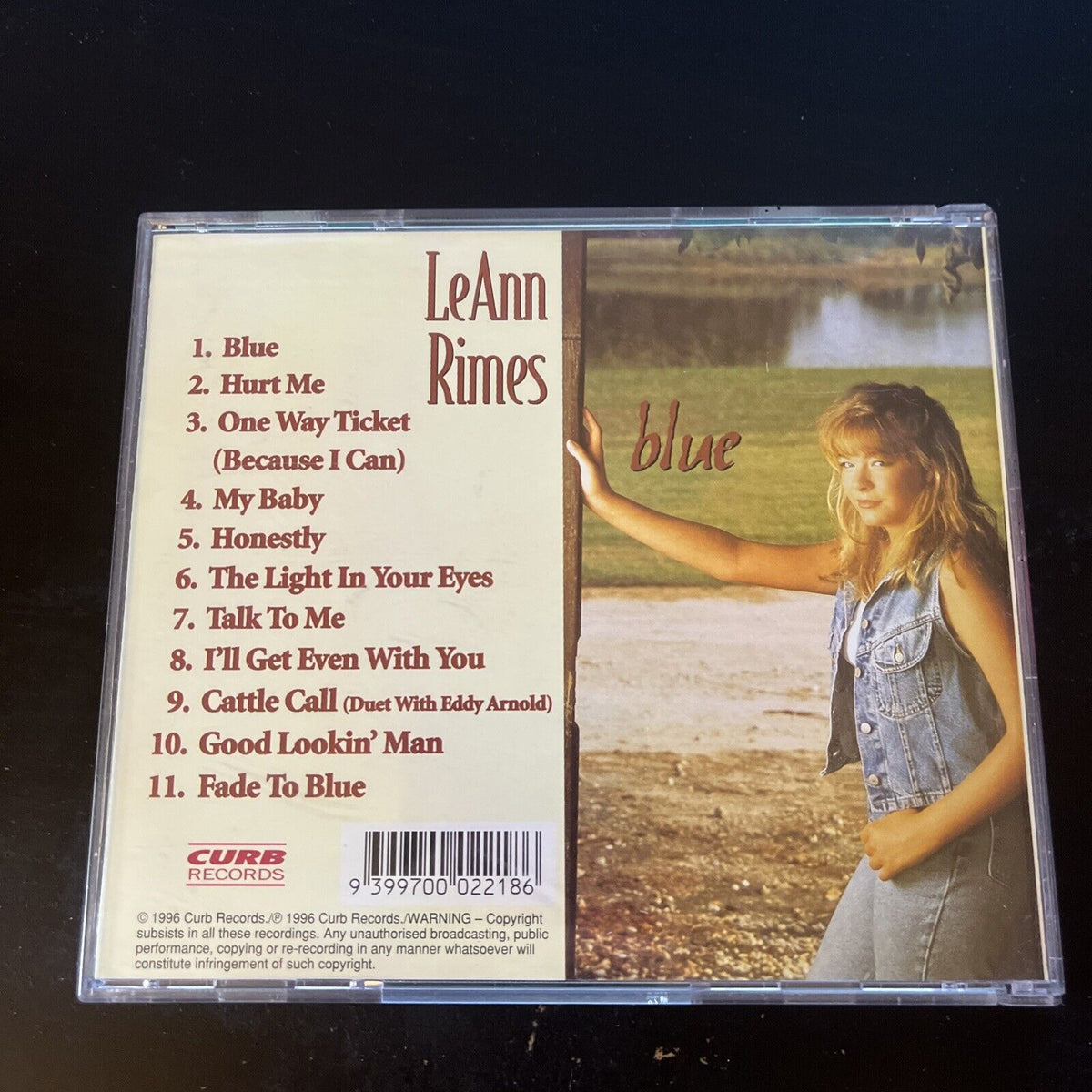 Leann Rimes Disc LeAnn Rimes - Blue (CD, 1996) – Retro Unit