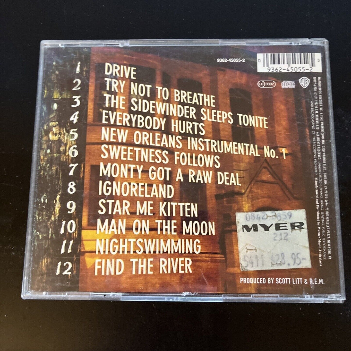 R.E.M. - Automatic for the People (CD, 1992)