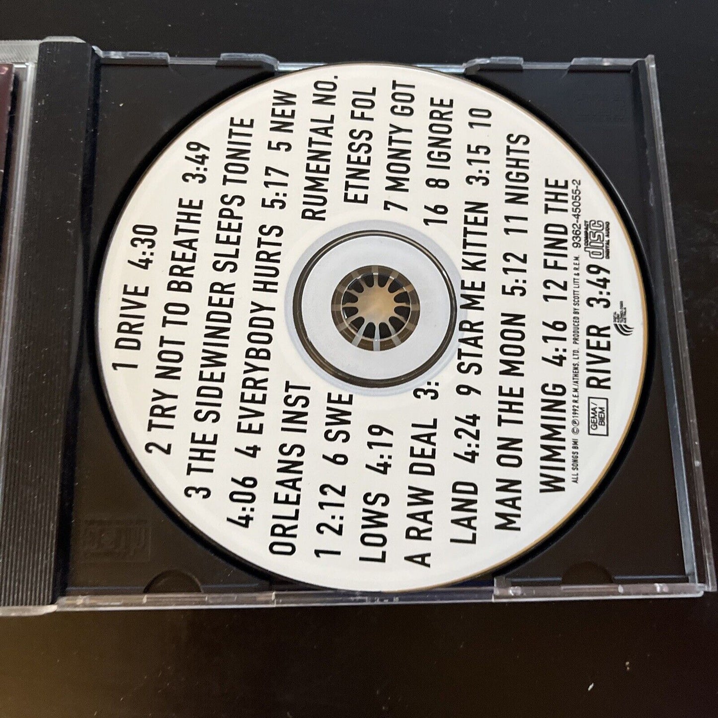 R.E.M. - Automatic for the People (CD, 1992)