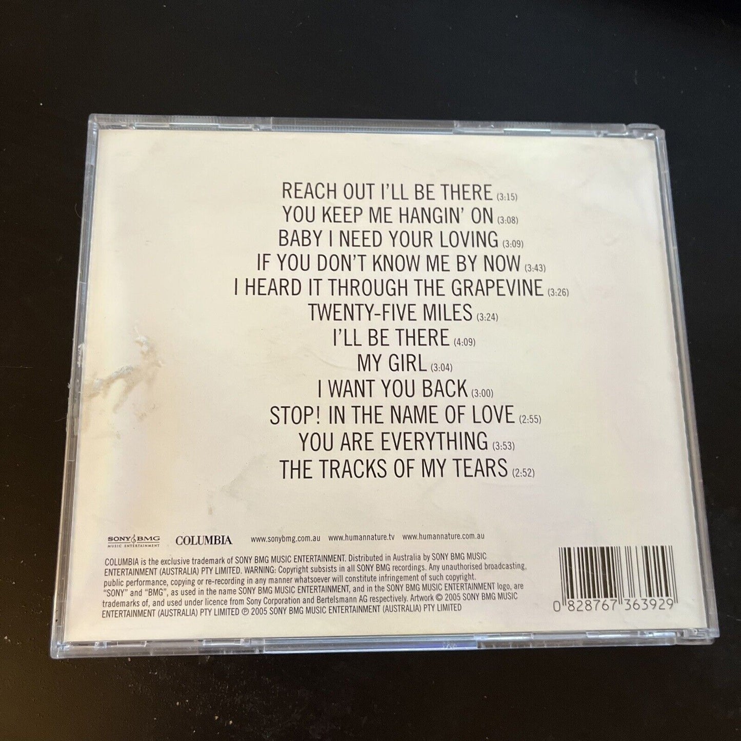 Human Nature - Reach Out: The Motown Record (CD, 2005)