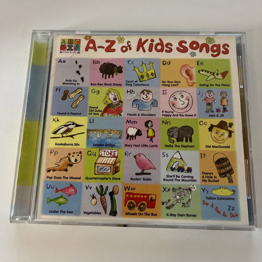 ABC For Kids - A-Z Of Kids Songs (CD, 2005)